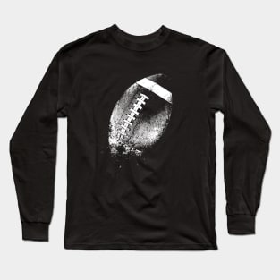 Football-American-Ball-Sports-Distressed-Eroded Long Sleeve T-Shirt